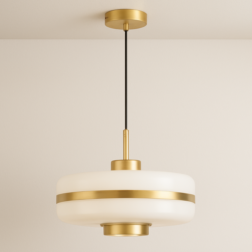 Luminária Pendente Moderna Minimalista Vidro Metal SoHo