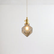  Luminária Pendente Moderna Minimalista Vidro Nervi