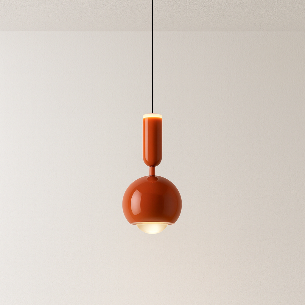 Luminária Pendente Moderna Minimalista LED Metal Acrílico Pegli