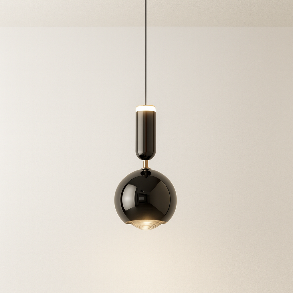 Luminária Pendente Moderna Minimalista LED Metal Acrílico Pegli