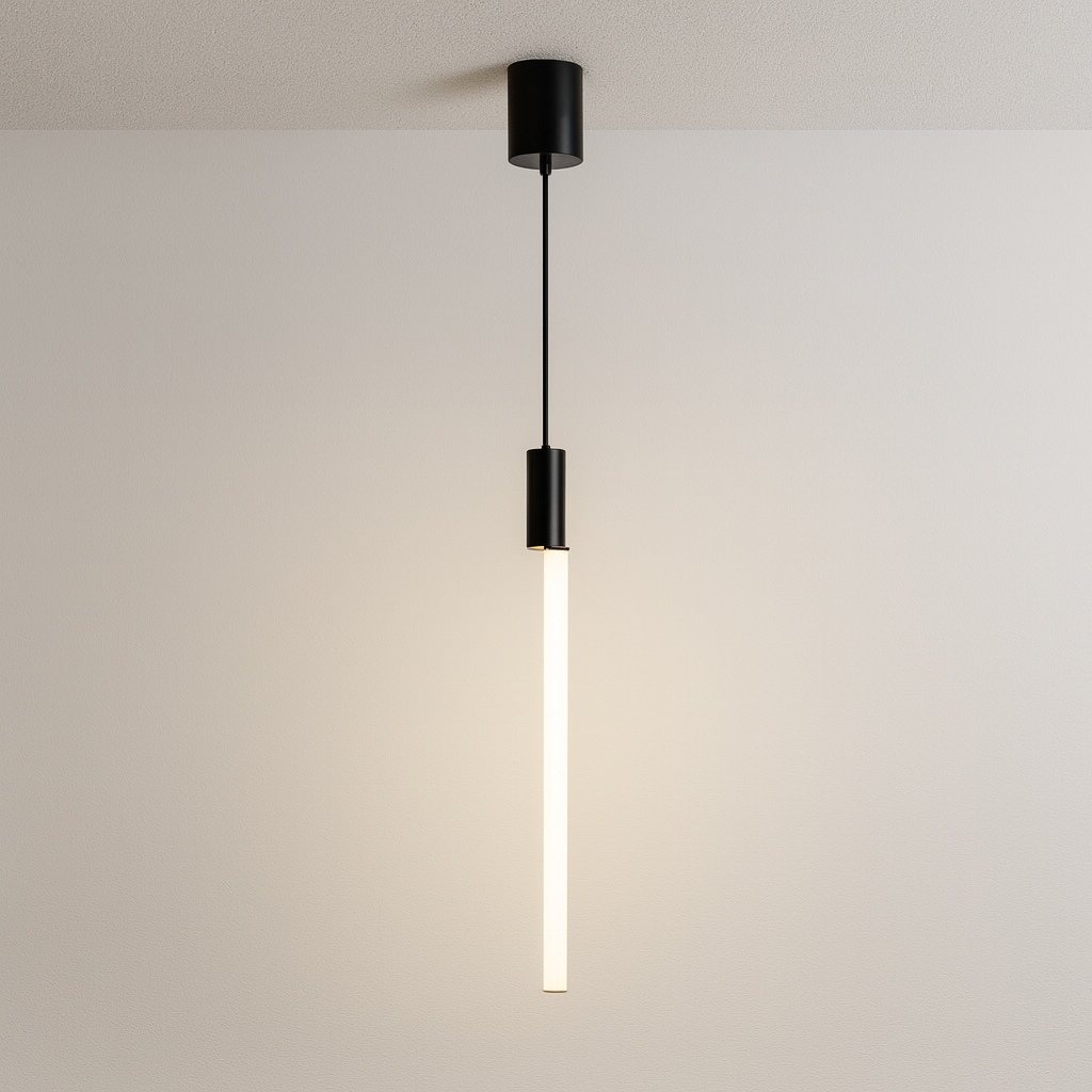Luminária Pendente Moderna Minimalista LED Metal Acrílico Bagnoli