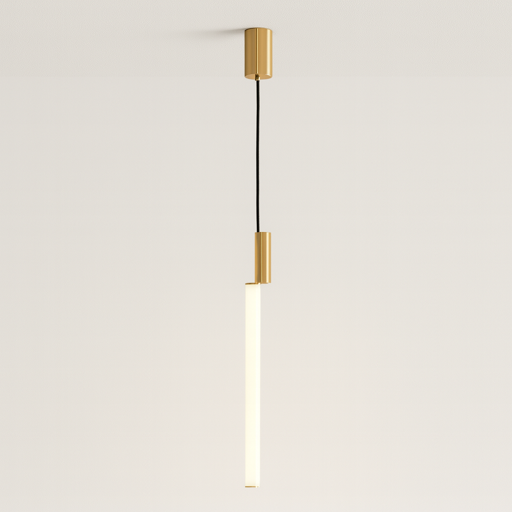 Luminária Pendente Moderna Minimalista LED Metal Acrílico Bagnoli