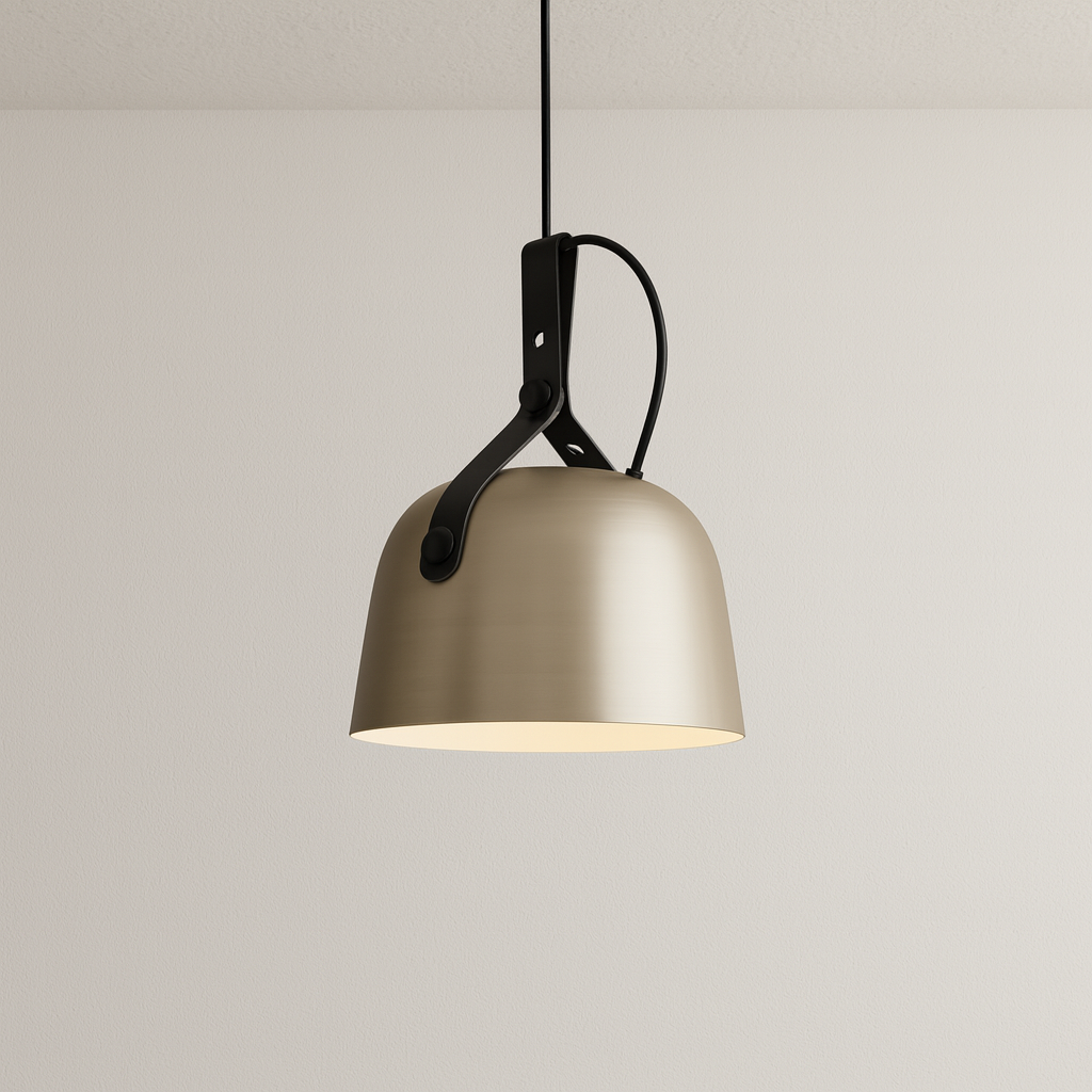 Luminária Pendente Moderna Industrial Minimalista Metal Borgo