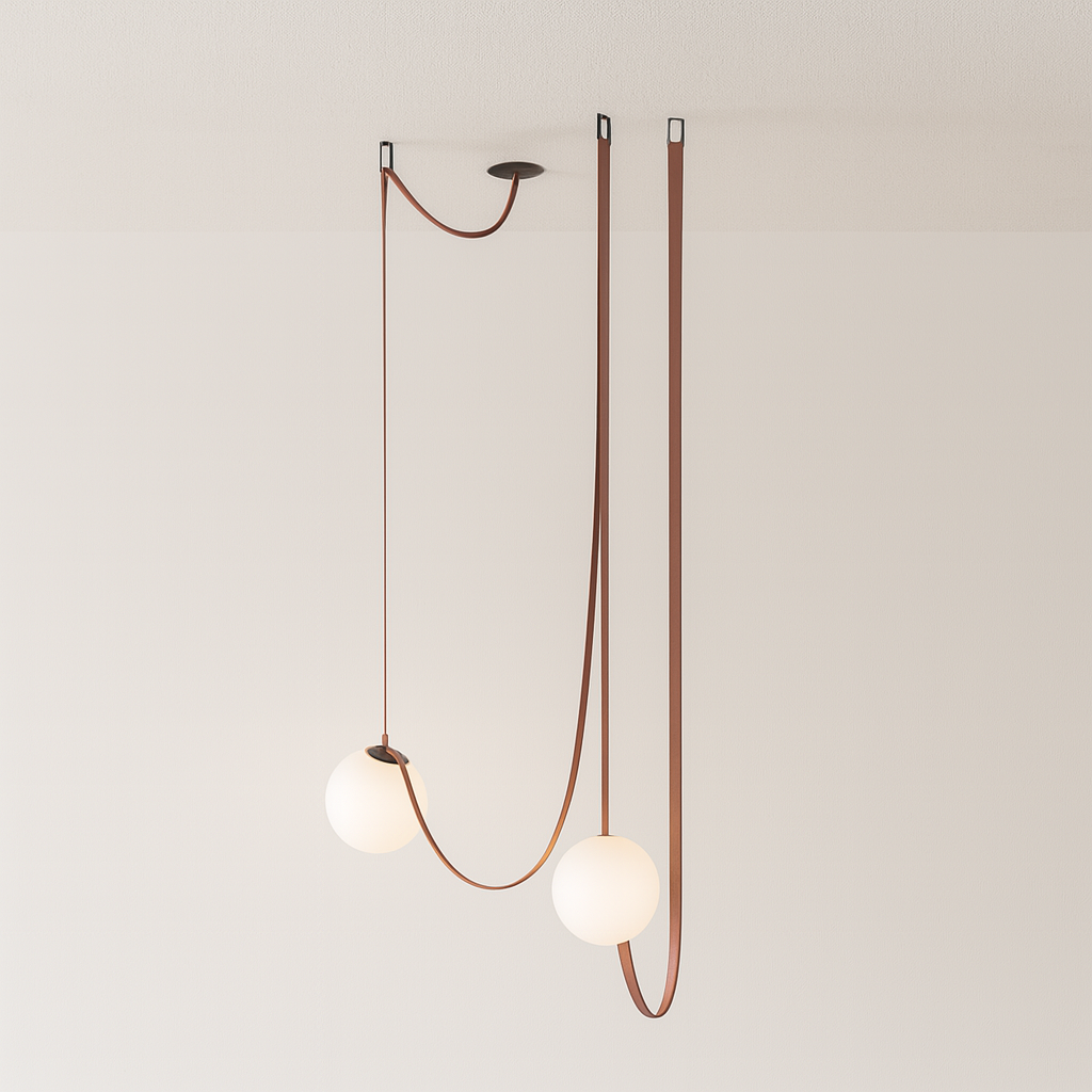Luminária Pendente Moderna Minimalista Globo Vidro Hilversum