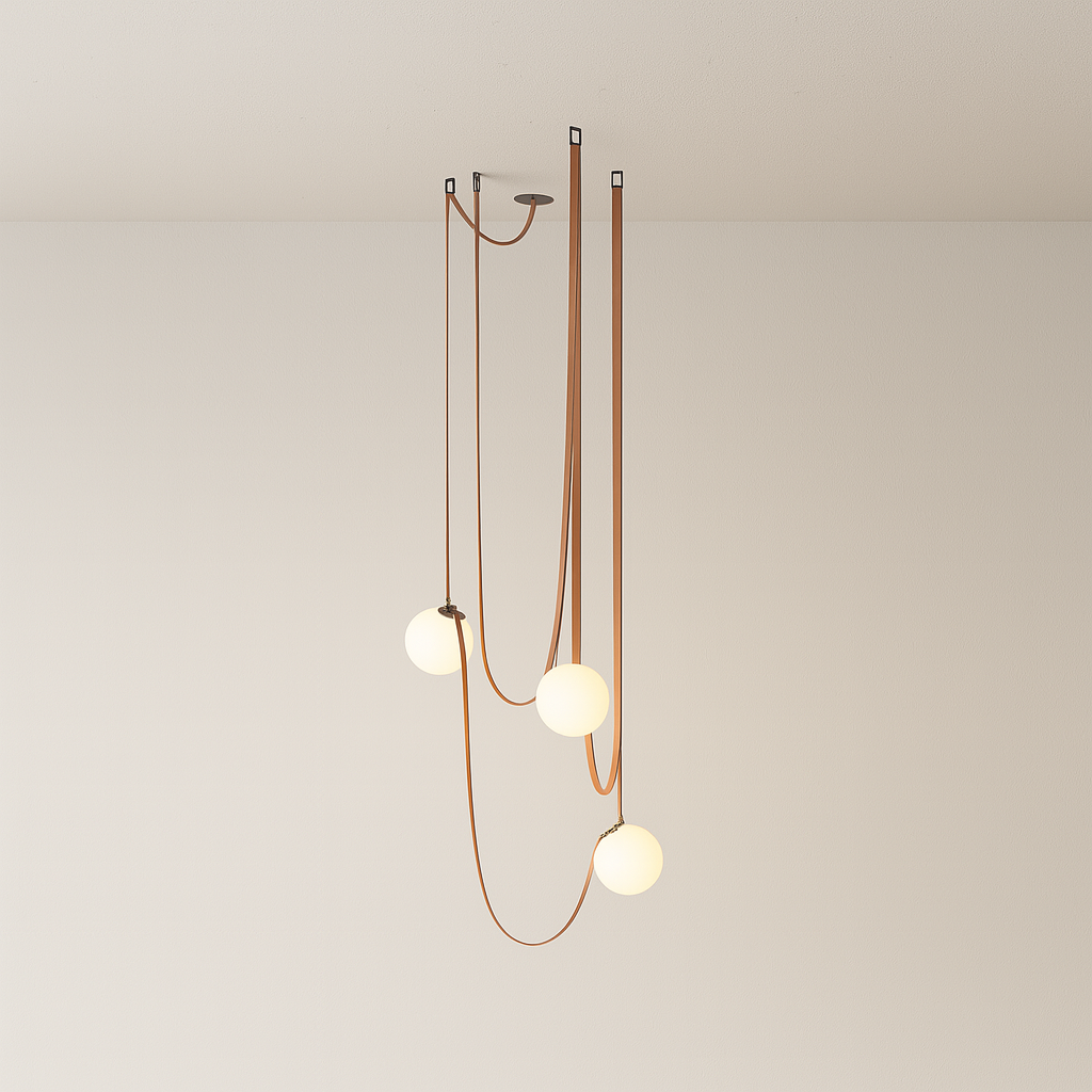 Luminária Pendente Moderna Minimalista Globo Vidro Hilversum