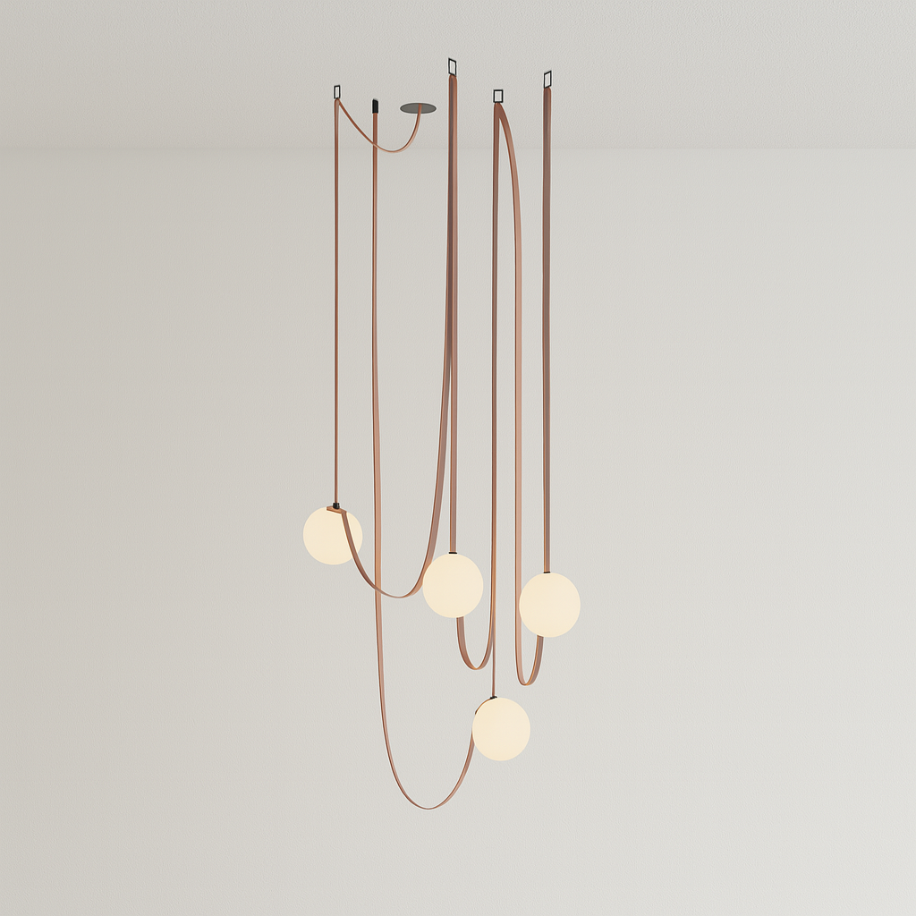 Luminária Pendente Moderna Minimalista Globo Vidro Hilversum