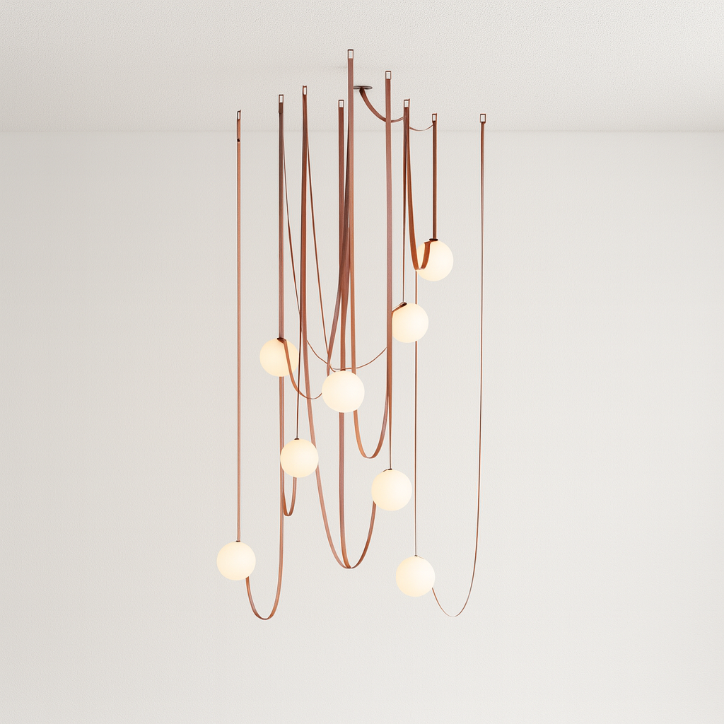 Luminária Pendente Moderna Minimalista Globo Vidro Hilversum