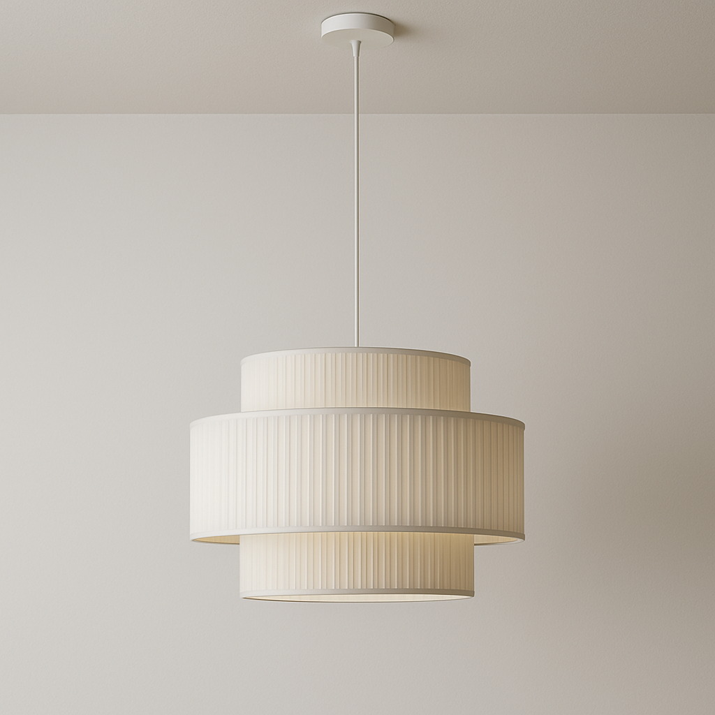 Luminária Pendente Moderna Minimalista Tecido South