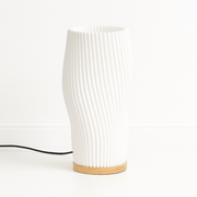 Luminária de Mesa Moderna Minimalista PLA Madeira LED Arsty