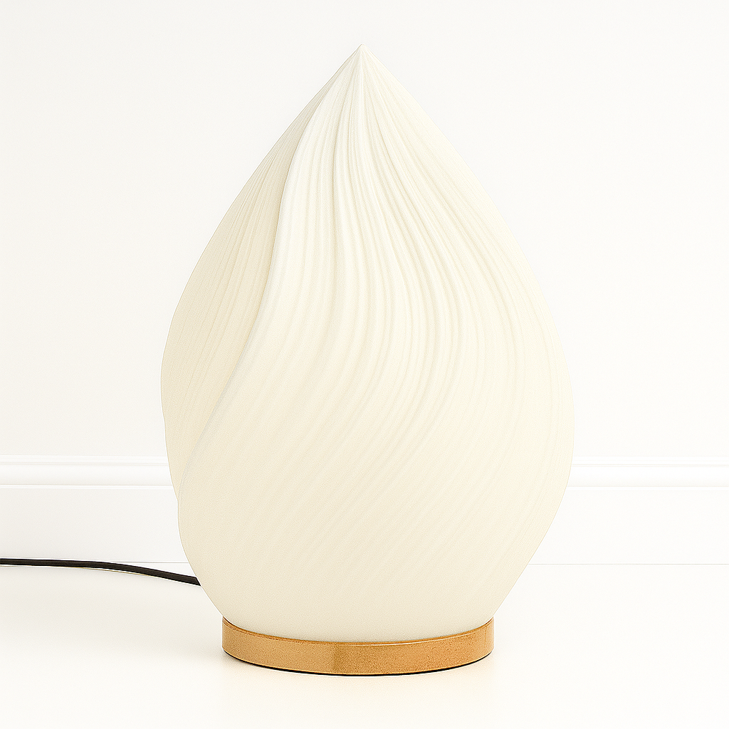 Luminária de Mesa Moderna Minimalista PLA Madeira LED Arsty