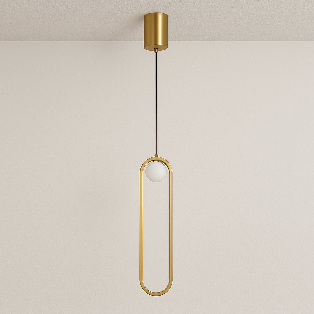 Luminária Pendente Moderno Minimalista Metal Ythros