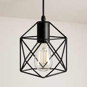 Luminária Pendente Moderna Industrial Retrô Aramado Metal Sarnel