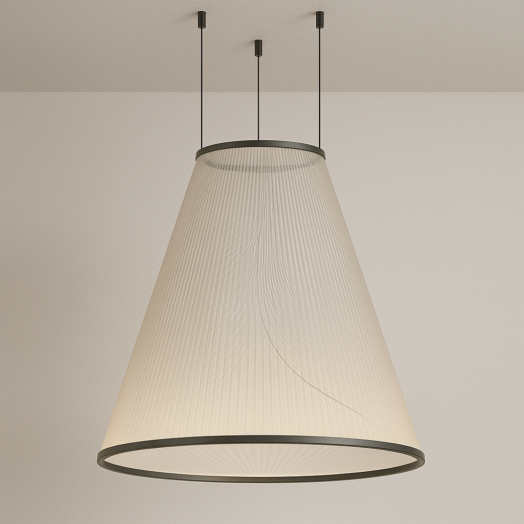 Luminária Pendente Moderna Minimalista LED Corda Cambridge
