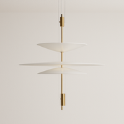 Luminária Pendente Moderno Minimalista LED 3 Camadas Brive