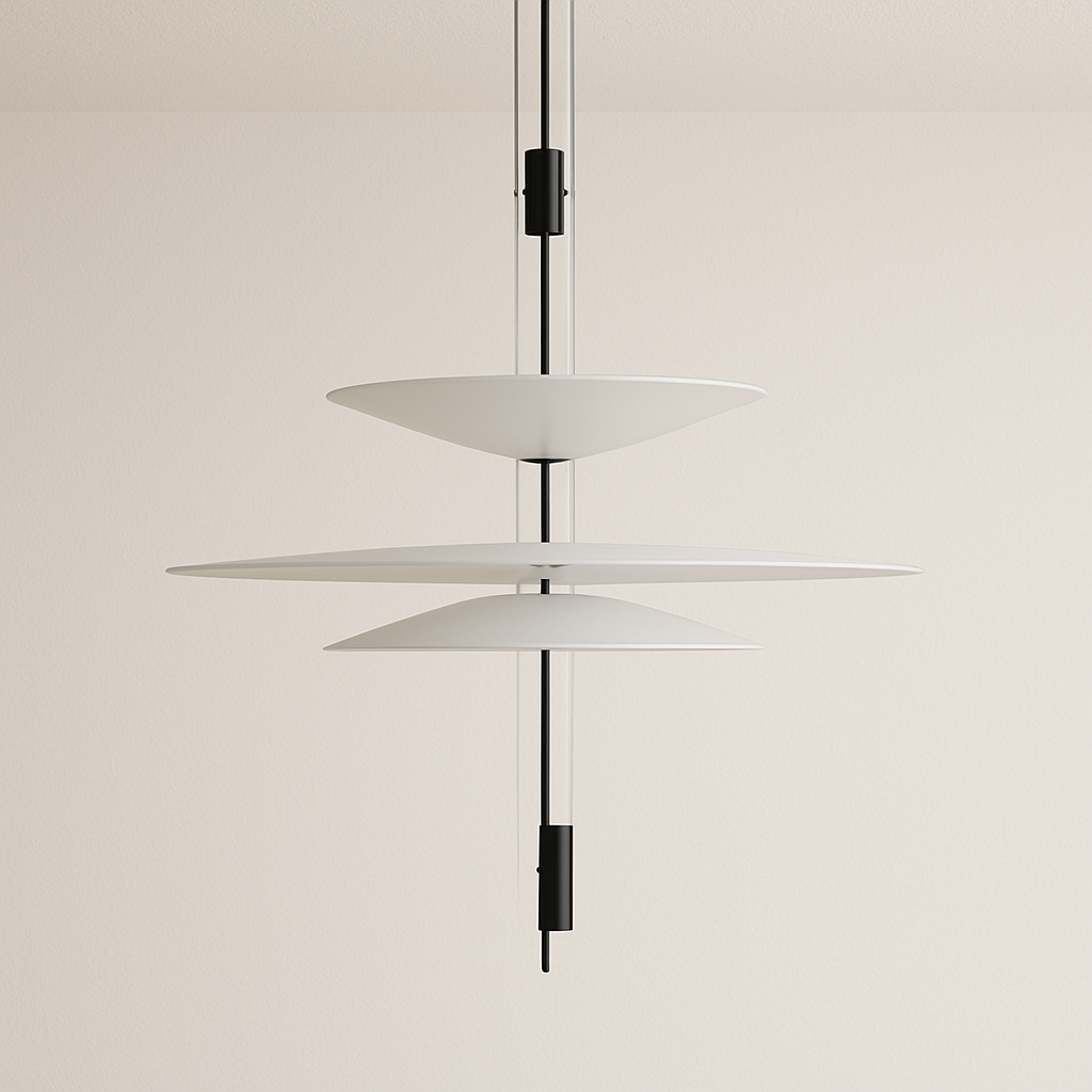 Luminária Pendente Moderno Minimalista LED 3 Camadas Brive