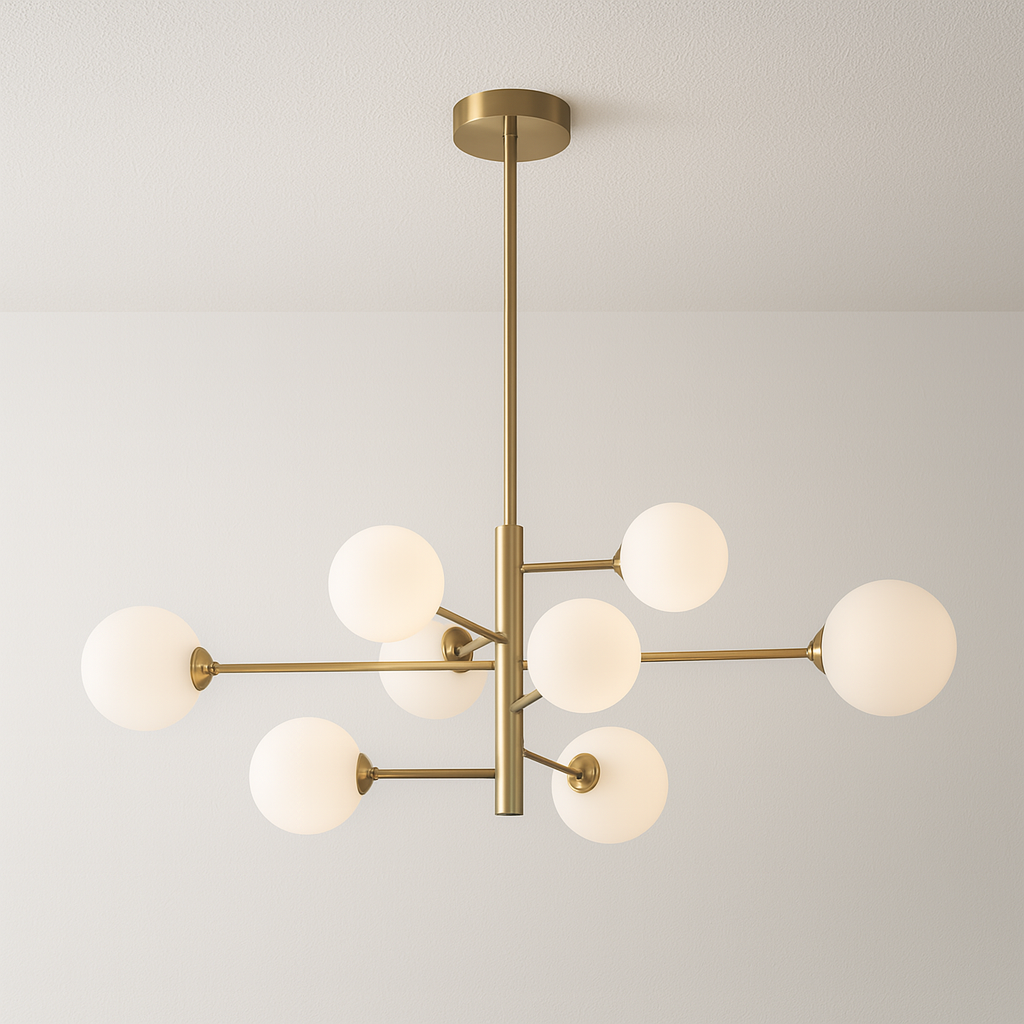 Luminária Pendente Moderna Minimalista Metal Vidro Westboro