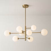 Luminária Pendente Moderna Minimalista Metal Vidro Westboro