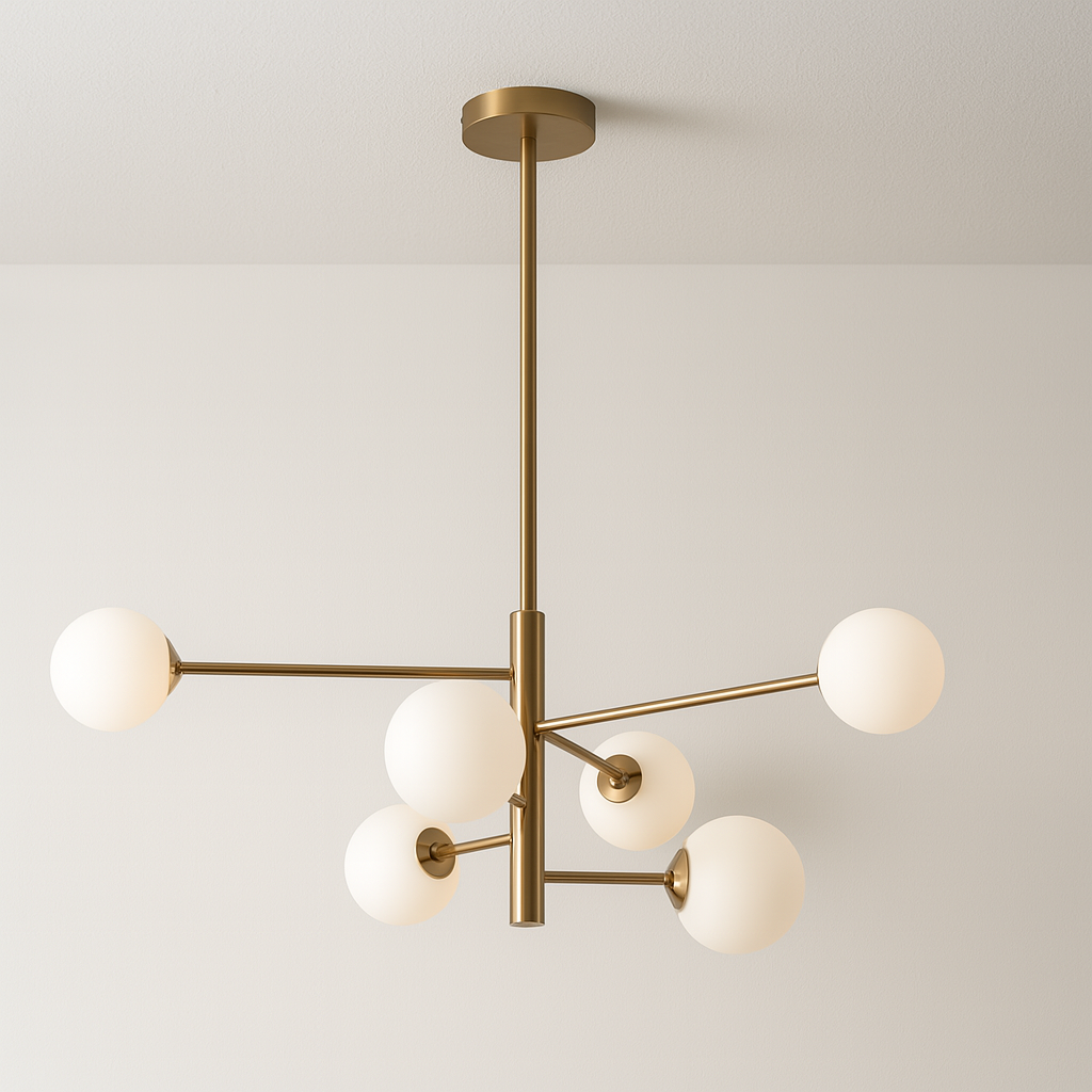 Luminária Pendente Moderna Minimalista Metal Vidro Westboro