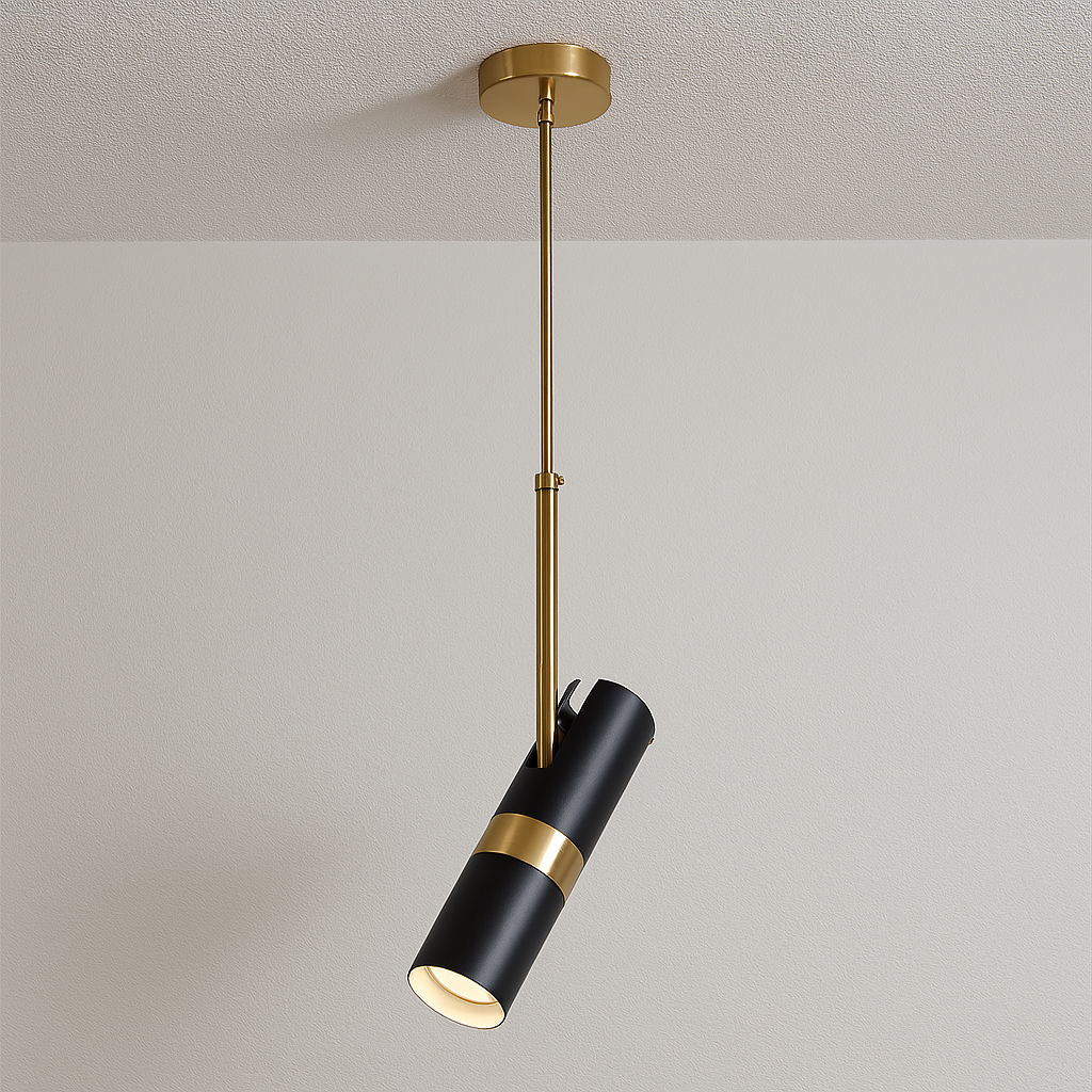 Luminária Pendente Moderno Minimalista Articulado Metal Sorentis