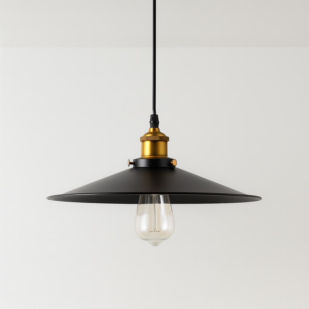 Luminária Pendente Industrial Vintage Retrô Meta Xanvor
