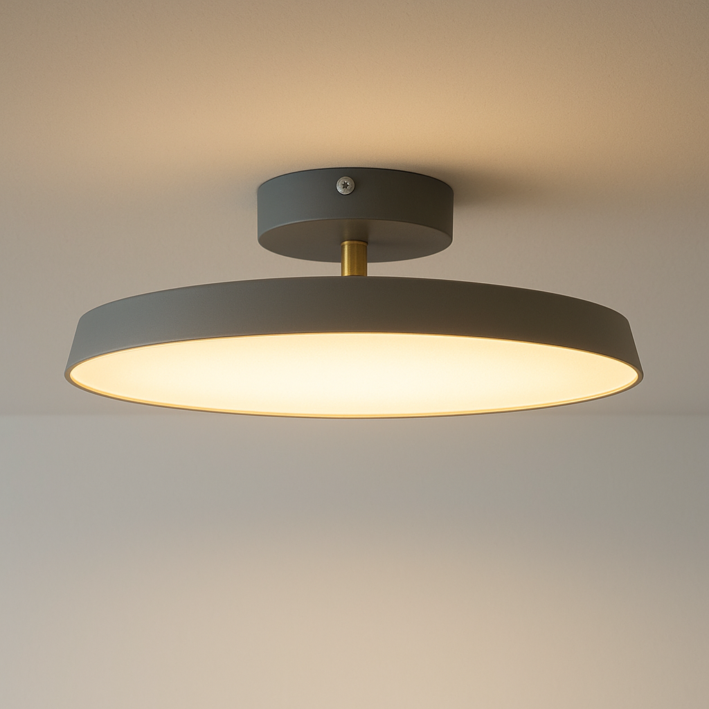 Luminária Plafon Moderna Minimalista Articulada Metal LED Macon - ABAZZUR™