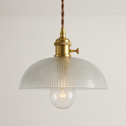 Luminária Pendente Moderno Vintage Retrô Industrial Vidro Ulmo