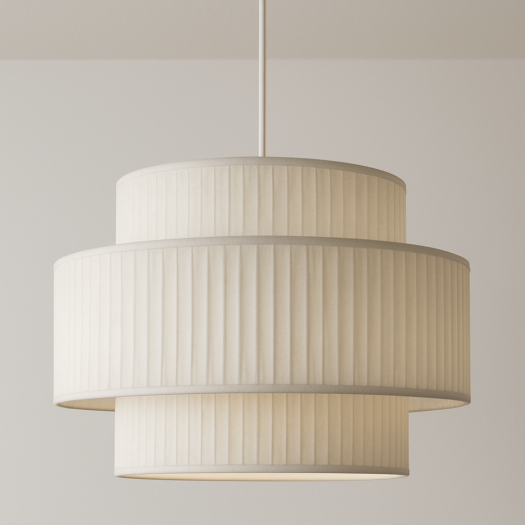 Luminária Pendente Moderna Minimalista Tecido South