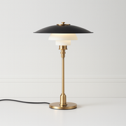 Luminária de Mesa Moderna Minimalista Metal Vidro Kaleva