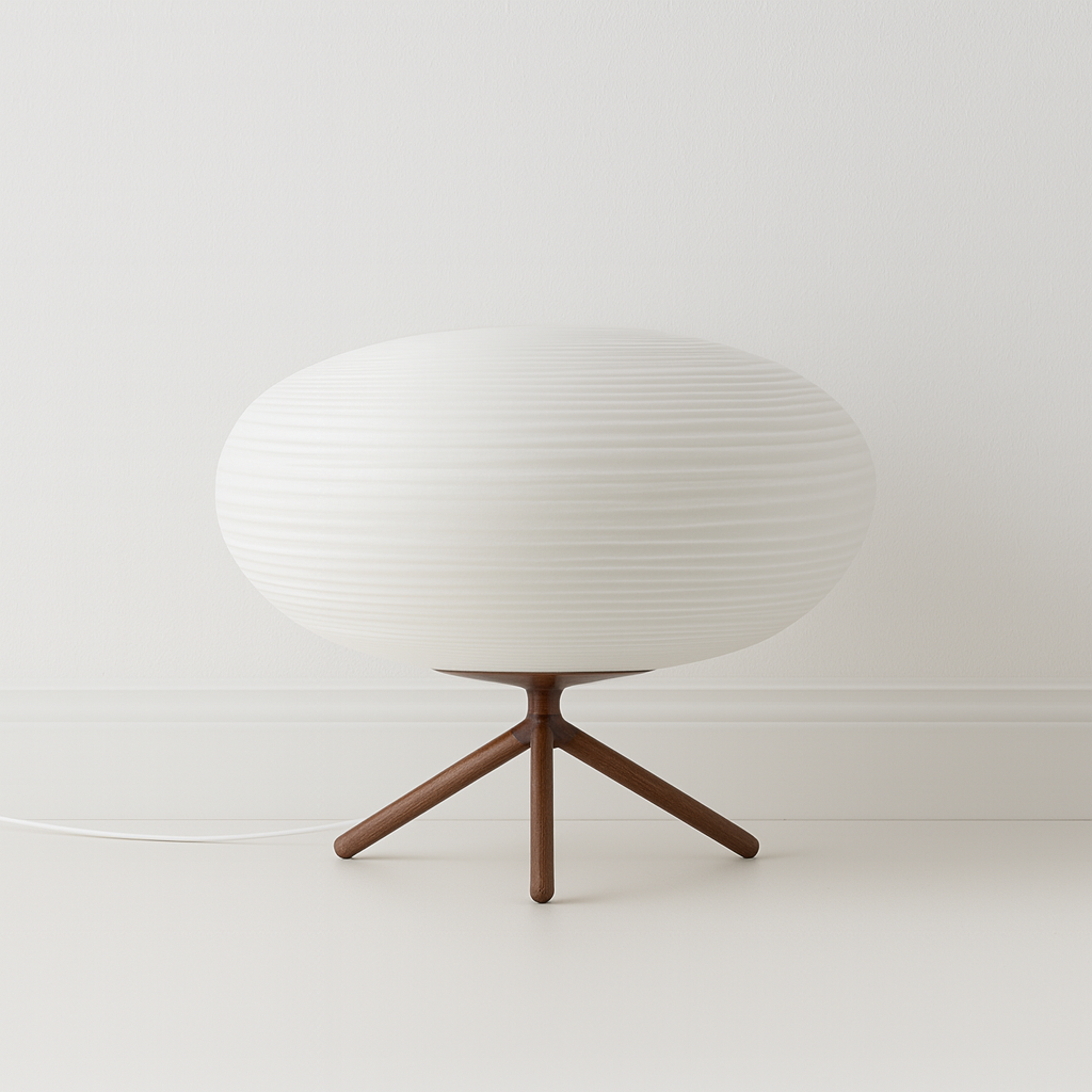 Luminária de Mesa Abajur Moderna Minimalista Metal Vidro Cotto