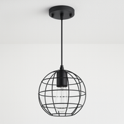 Luminária Pendente Vintage Retrô Industrial Aramado Metal Mirae