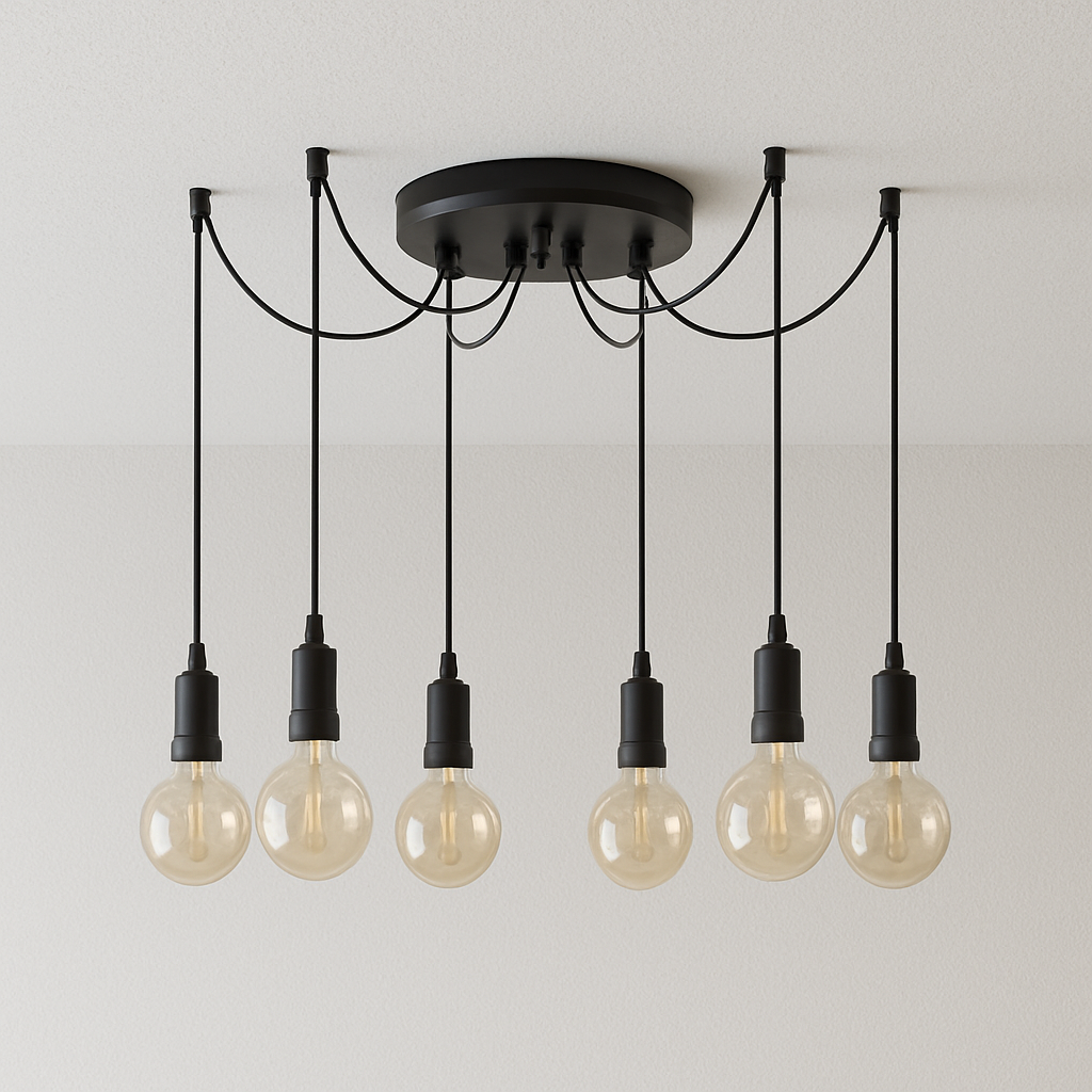 Luminária Pendente Moderna Minimalista Industrial Retrô Zorlyn