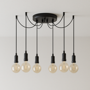 Luminária Pendente Moderna Minimalista Industrial Retrô Zorlyn