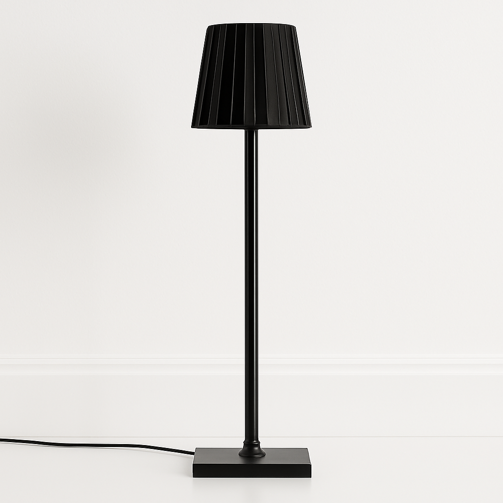 Luminária De Mesa Abajur Moderna Minimalista Recarregável Articulada Touch Metal LED Loddy