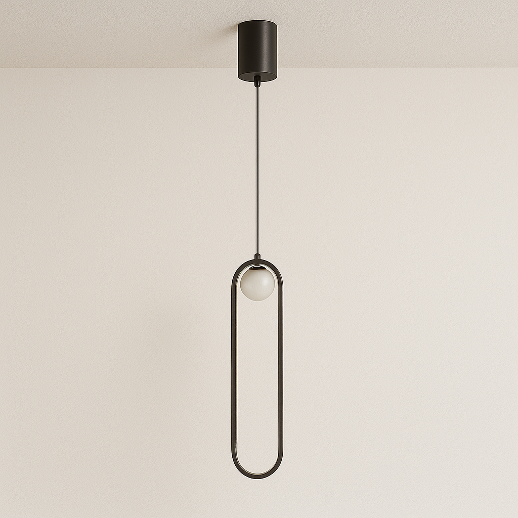 Luminária Pendente Moderno Minimalista Metal Ythros