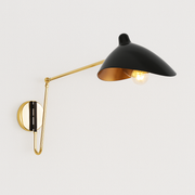 Luminária Arandela Articulada Moderna Minimalista Trastevere - ABAZZUR™