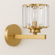 Luminária Arandela Minimalista Clássica Vidro Metal Ilfor - ABAZZUR™