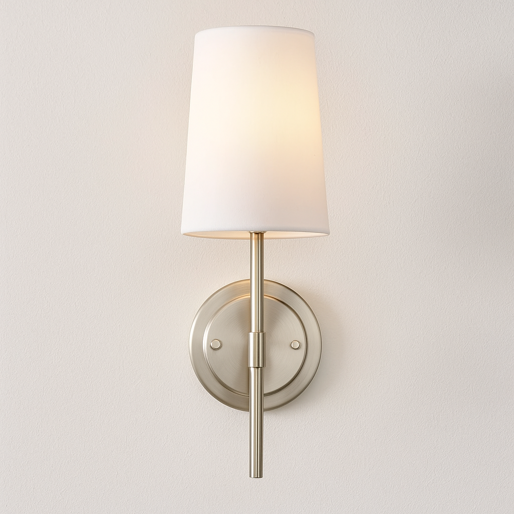 Luminária Arandela Moderna Clássica Metal Cúpula Kalk - ABAZZUR™