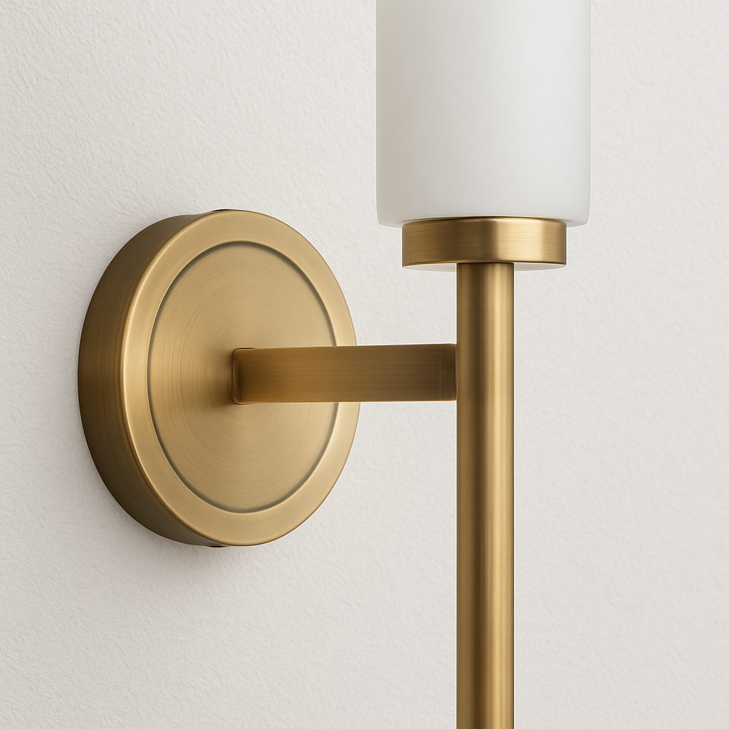 Luminária Arandela Moderna Clássica Metal Mármore Fiera - ABAZZUR™