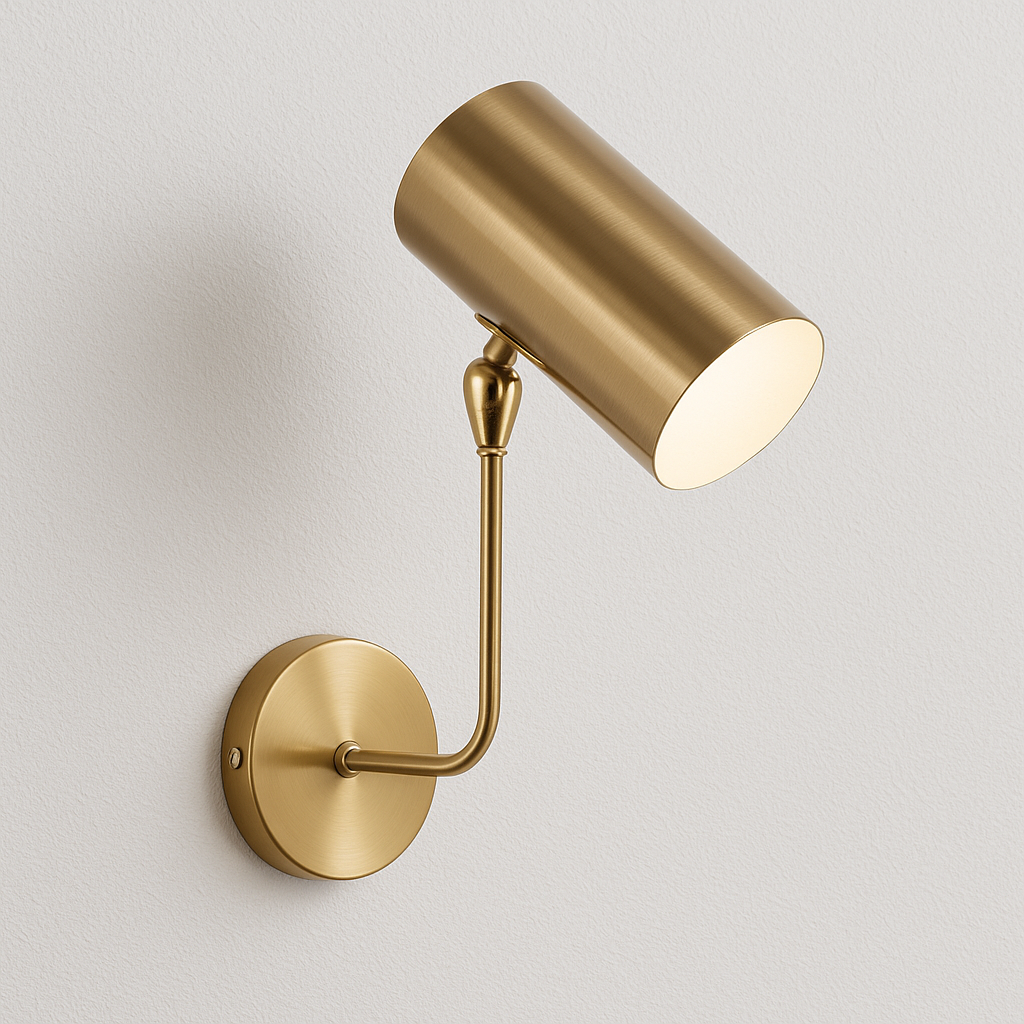 Luminária Arandela Moderna Clássica Minimalista Metal Articulada Cadiz - ABAZZUR™
