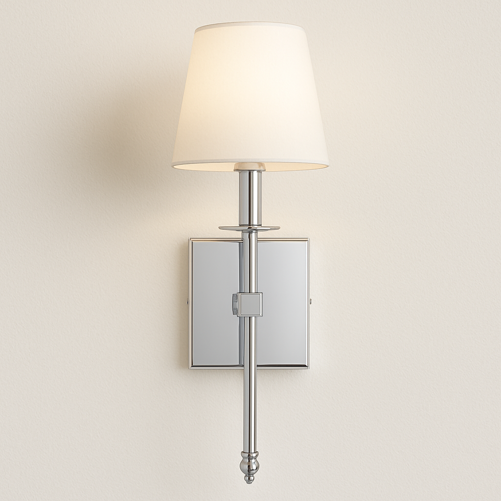 Luminária Arandela Moderna Clássica Tecido Metal Roeh - ABAZZUR™