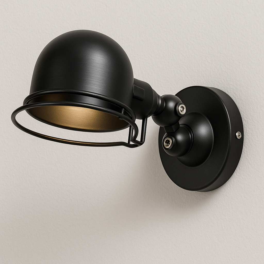 Luminária Arandela Moderna Industrial Metal Articulada Haidian - ABAZZUR™