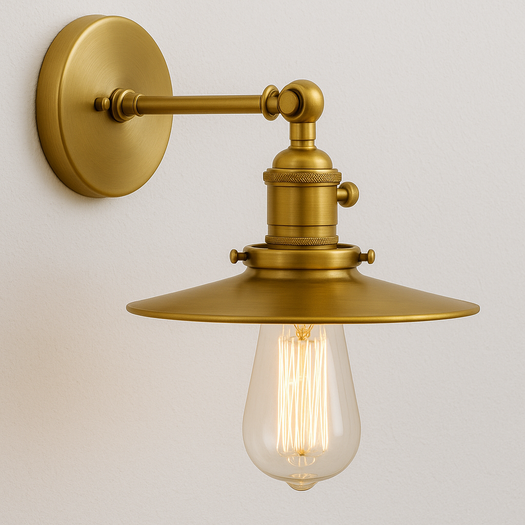 Luminária Arandela Moderna Industrial Minimalista Metal Mile - ABAZZUR™