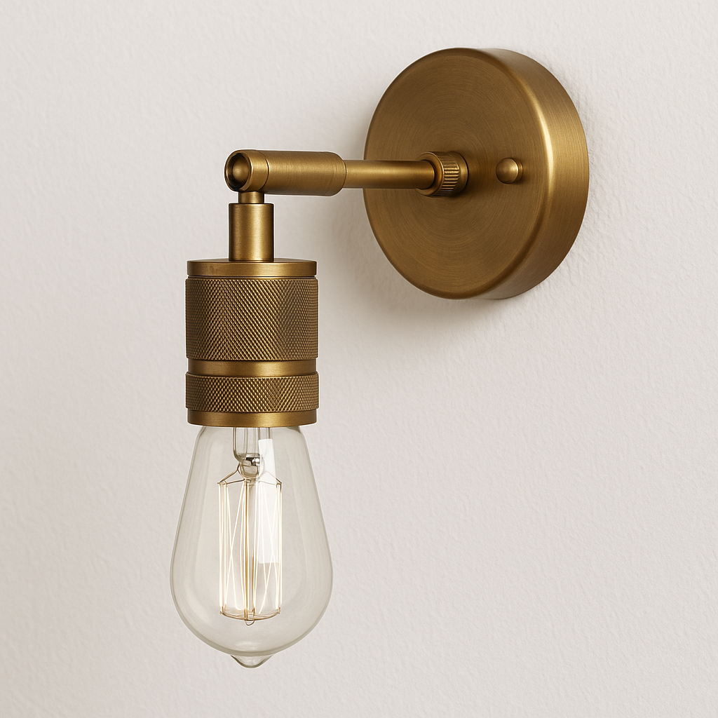 Luminária Arandela Moderna Industrial Minimalista Metal Ruis - ABAZZUR™