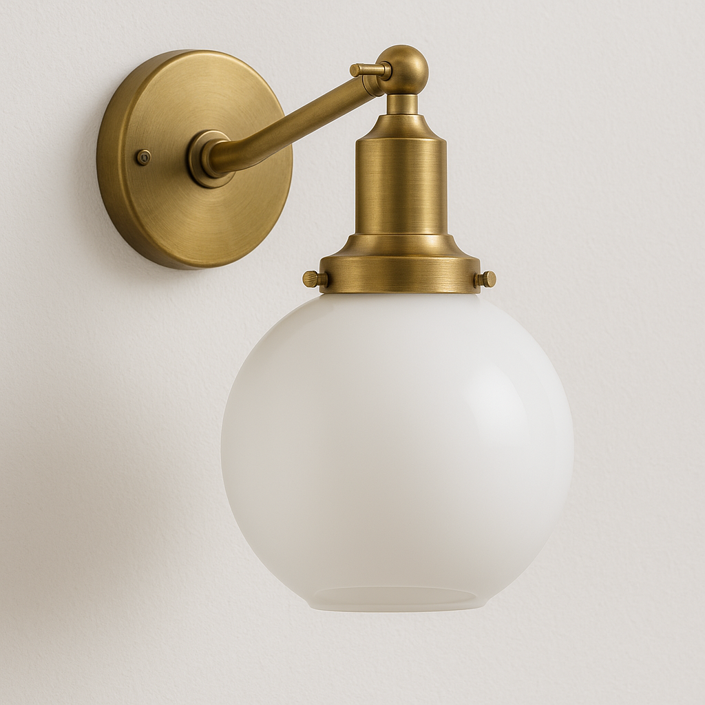 Luminária Arandela Moderna Industrial Minimalista Metal Vidro Sheen - ABAZZUR™
