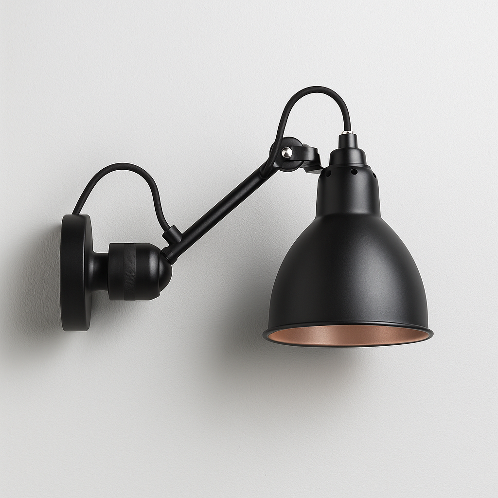 Luminária Arandela Moderna Industrial Retrô Articulada Bolbro - ABAZZUR™