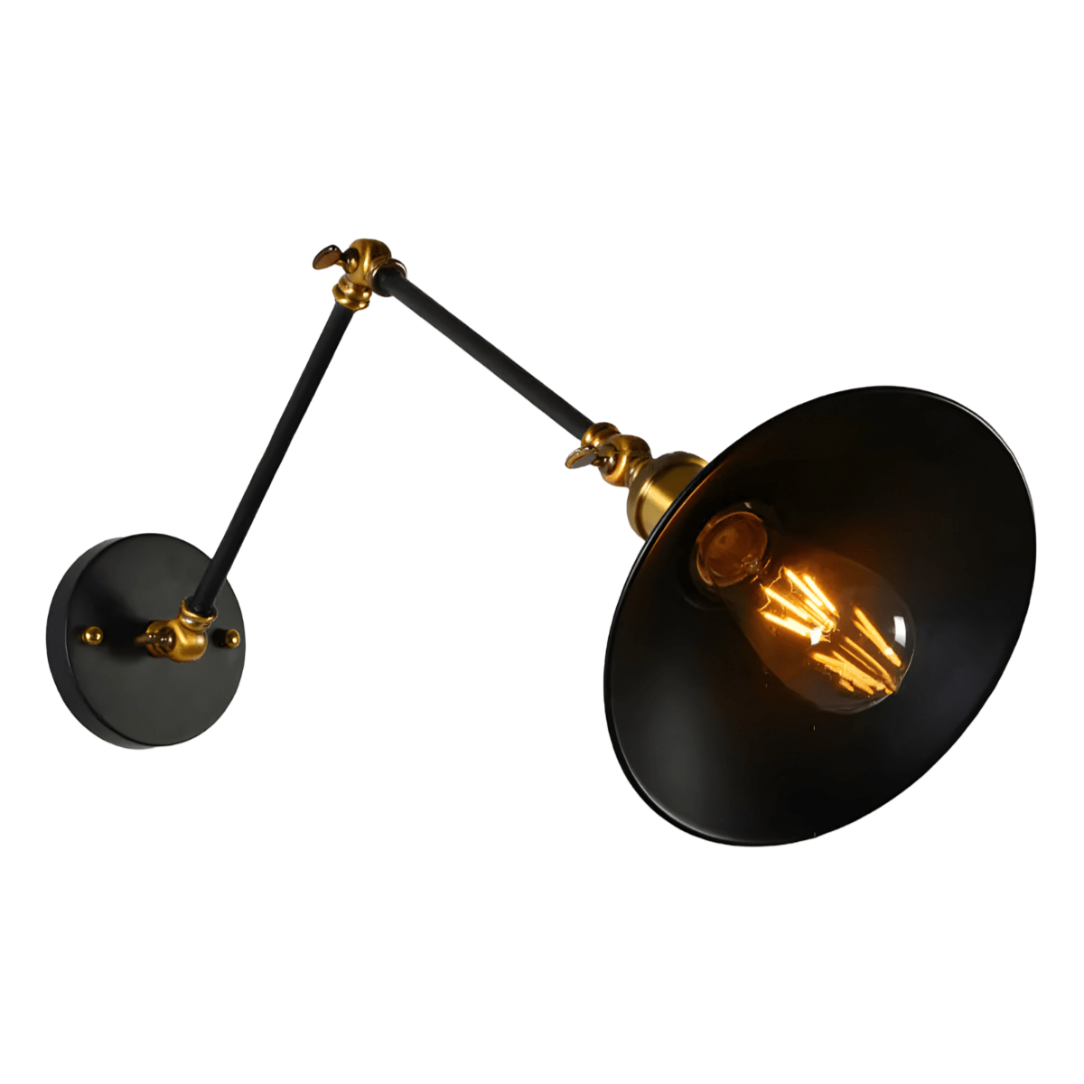 Luminária Arandela Moderna Industrial Retrô Articulada Metal Engle - ABAZZUR™