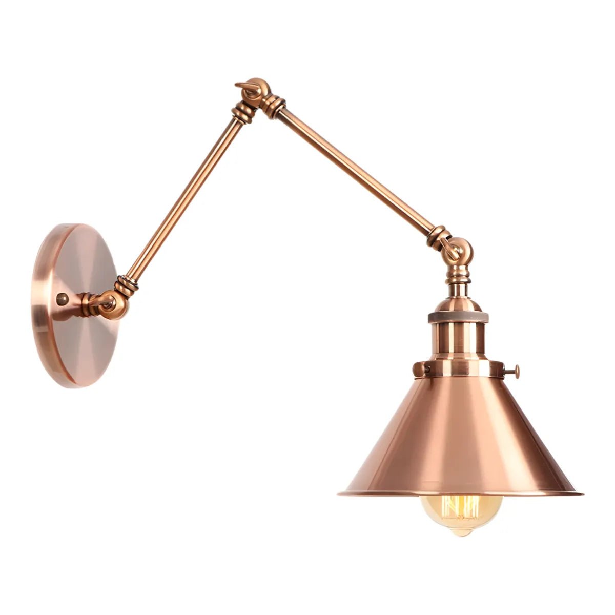 Luminária Arandela Moderna Industrial Retrô Articulada Metal La Bastide - ABAZZUR™