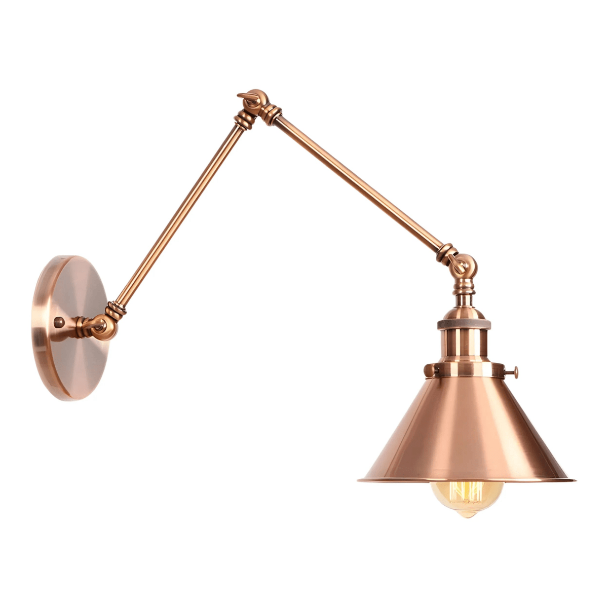 Luminária Arandela Moderna Industrial Retrô Articulada Metal La Bastide - ABAZZUR™