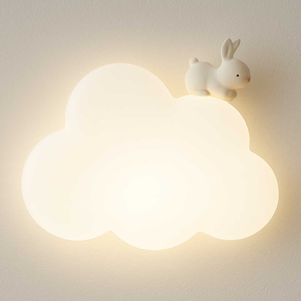 Luminária Arandela Moderna Infantil LED Acrílico Dream Cava - ABAZZUR™