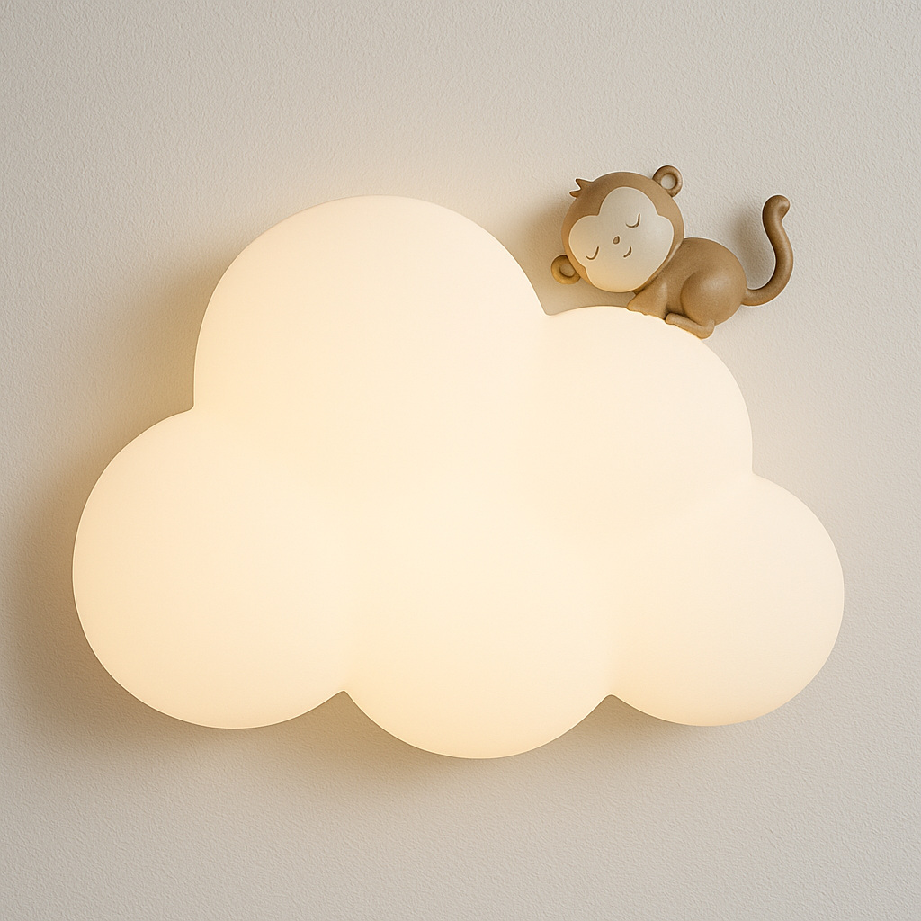 Luminária Arandela Moderna Infantil LED Acrílico Dream Cava - ABAZZUR™